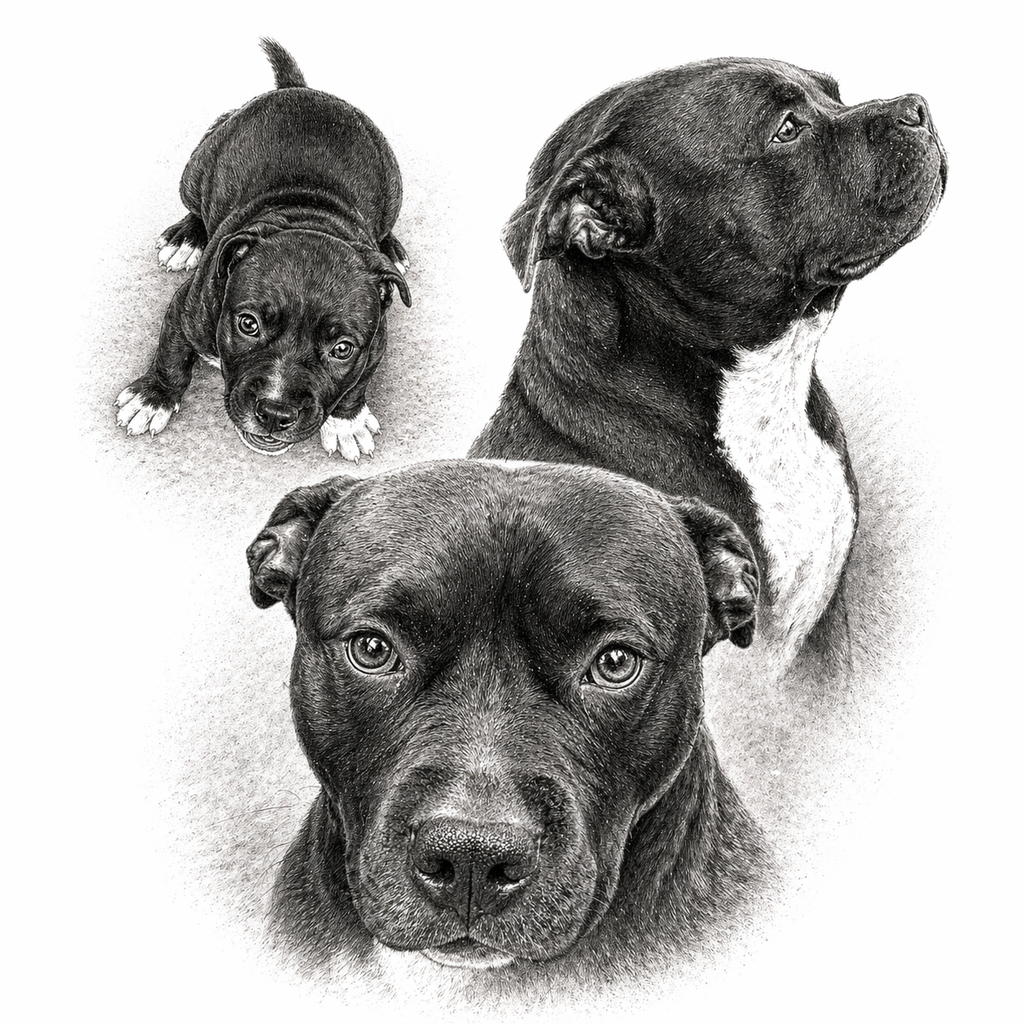 6x6 Custom Pet Photo Tile