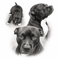 6x6 Custom Pet Photo Tile