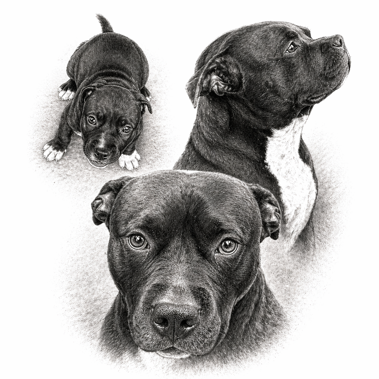 6x6 Custom Pet Photo Tile