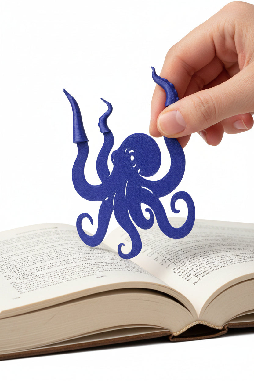 Purple Abyss Reader Collectible Bookmark - Office Stationery for Book Reading