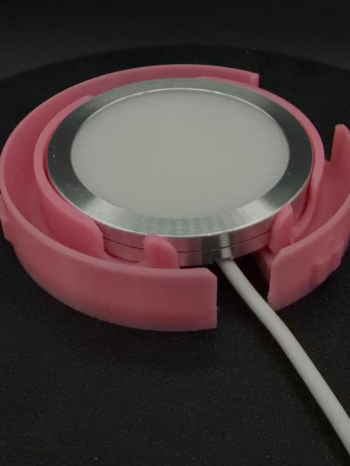 LED light insert and cord for the lamp