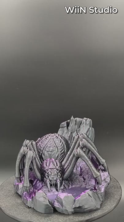 The Shadow Weaver – Spider Dice Tower, 6.5" Long