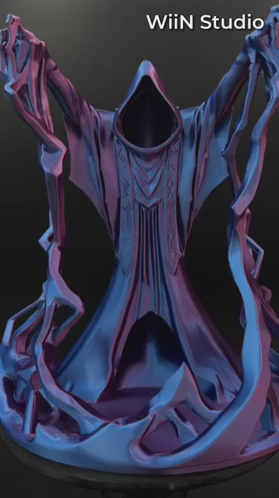 Behold the Wizard blue and pink dice tower video [Pink Blue]